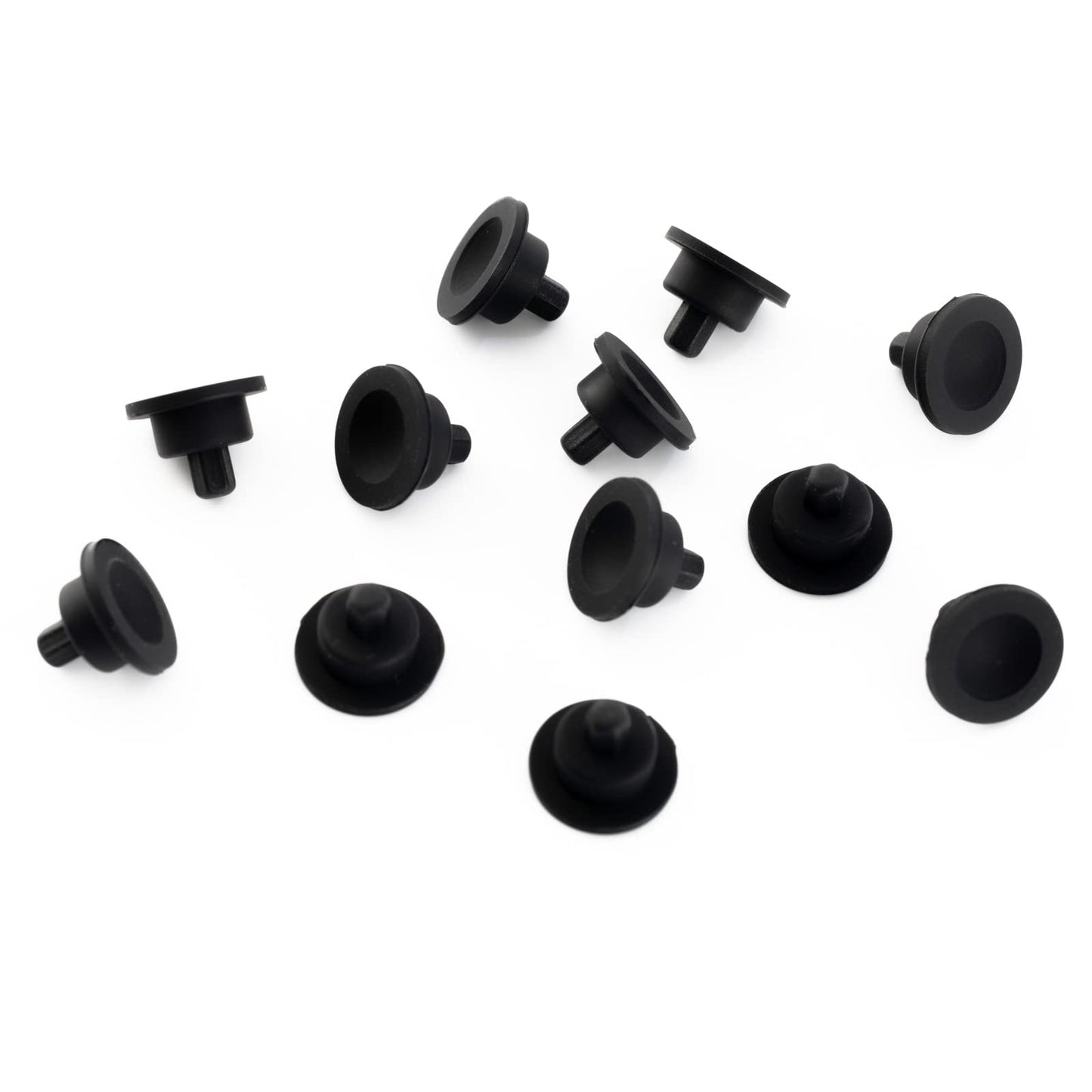 Allstare 815689 Grate Rubber Feet for Wolf CT Gas Cooktop, GR Series Gas Range Burner Grate Pad Range Parts Wolf Gas Cooktop Burner Grate Feet Bumpers Also Fit Other Brand Stove 12 Pack