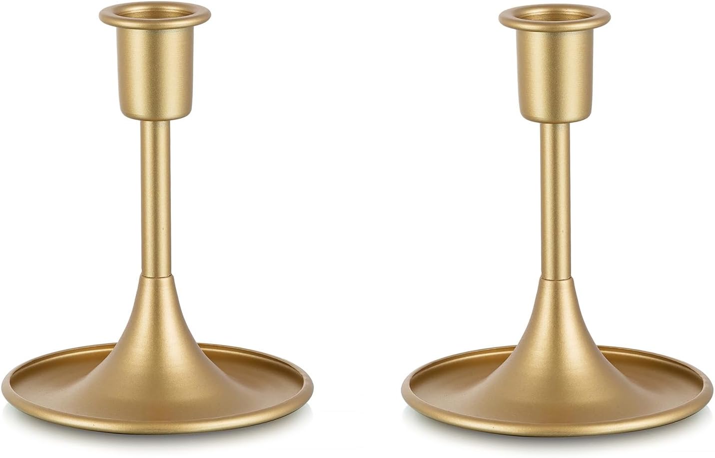 Sziqiqi Taper Candlestick Candle Holder - Christmas Table Centerpiece Candle Stick Holders for Wedding Vintage Candleholder Decorations for Thanksgiving Day Birthday Party Event