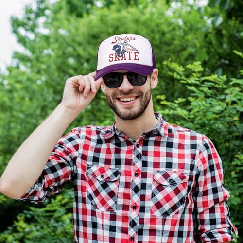 WRINGKIT 10 Pack Blank Trucker Hat, Summer Mesh Baseball Cap, Polyester Sublimation Hats with Adjustable Snapback Strap, P...