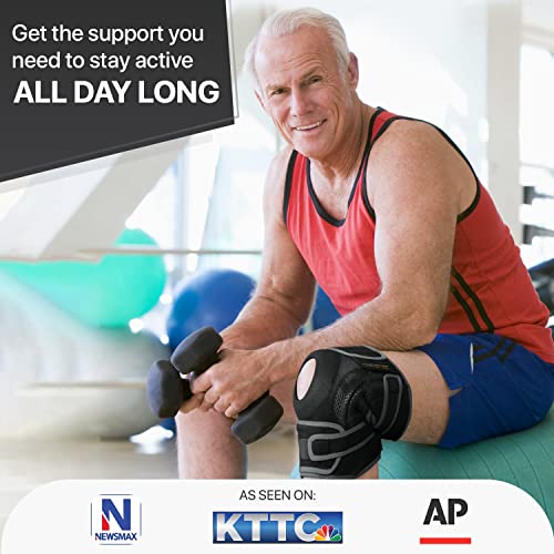 DR. BRACE ELITE Knee Brace with Side Stabilizers & Patella Gel Pads for Maximum Knee Pain Support and fast recovery for me...