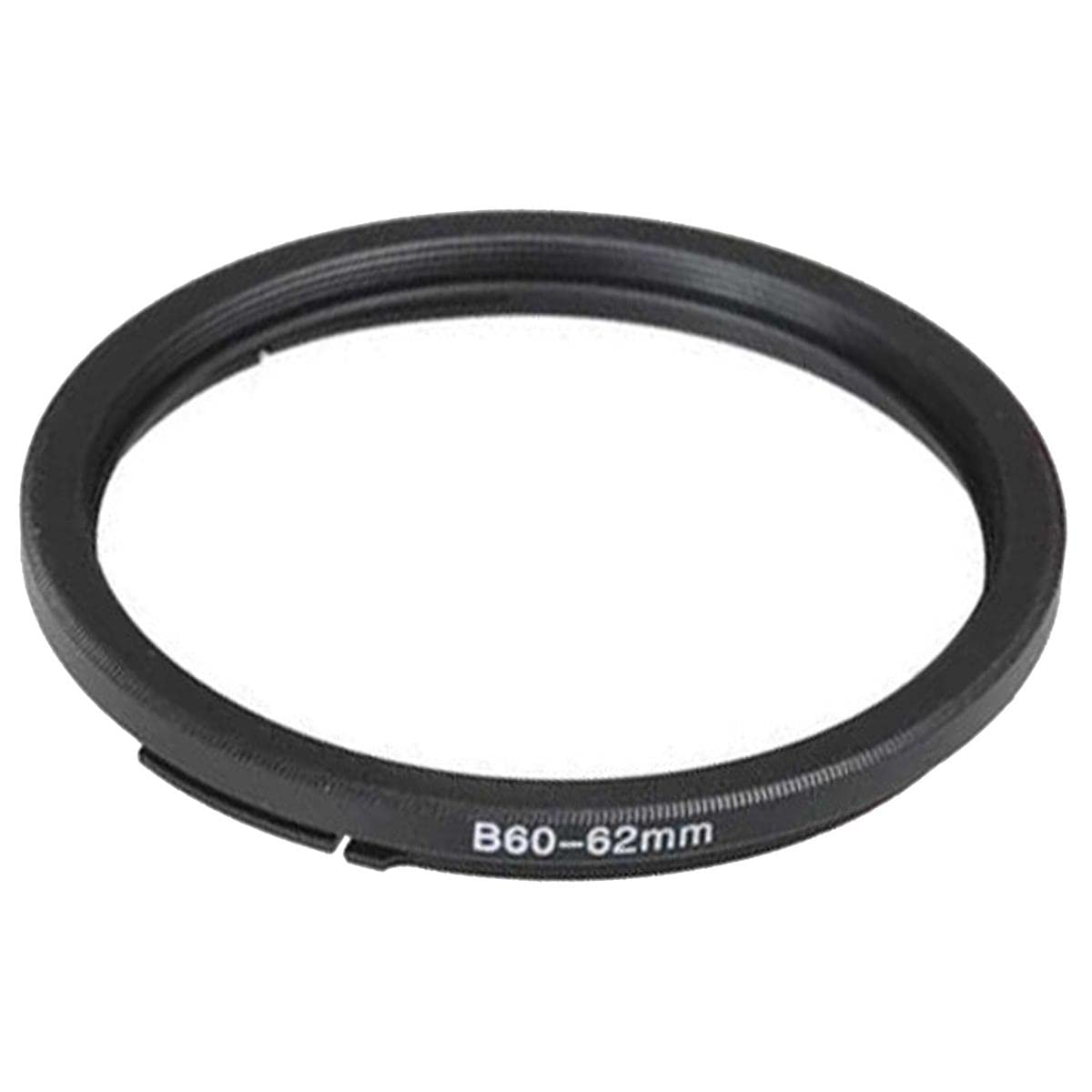 Fotodiox Bayonet 60 B60-62mm Step Up Filter Adapter Ring for Hasselblad, Anodized Black Metal Filter Adapter Ring -Like New