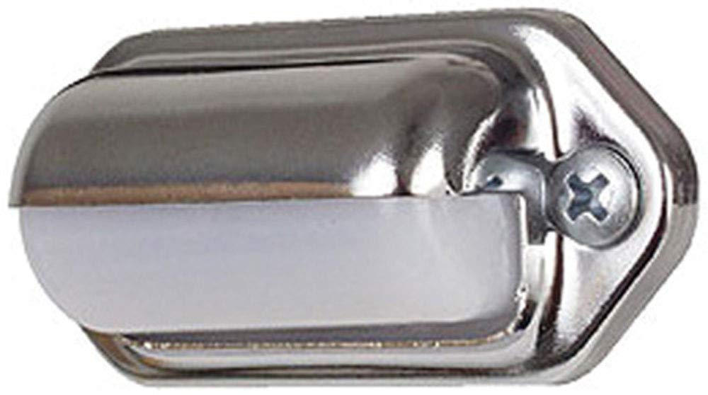 Optronics Lp31Cs Mini Chrome License Plate Lite - Polycarbonate, Chrome Finish