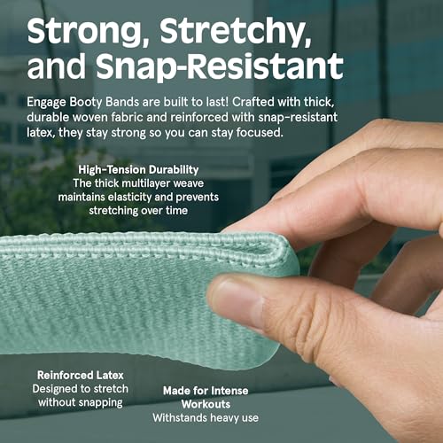 Retrospec Engage Resistance Booty Bands