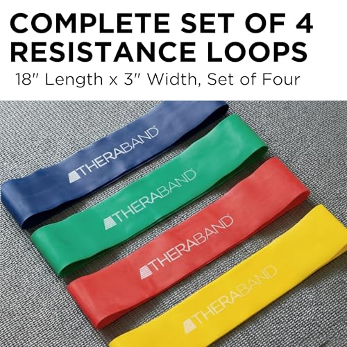THERABAND Resistance Band Loop Set