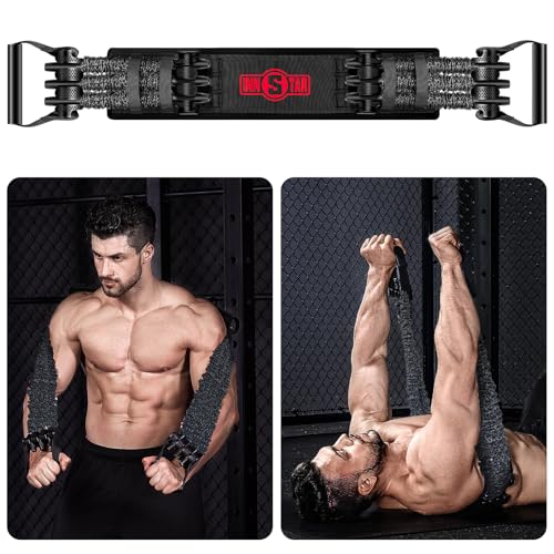Innstar Multi-Function Resistance Bands for Working Out, Push Up Exercise Bands Resistance Bands Set for Bench Press Gym E...