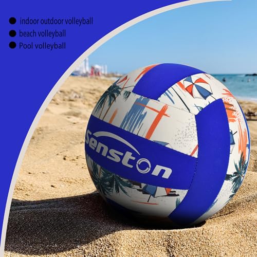 Senston Indoor Volleyball for Home & Beach - The Original Gentle Lightweight Design - Perfect for Beginners and Volleyball...