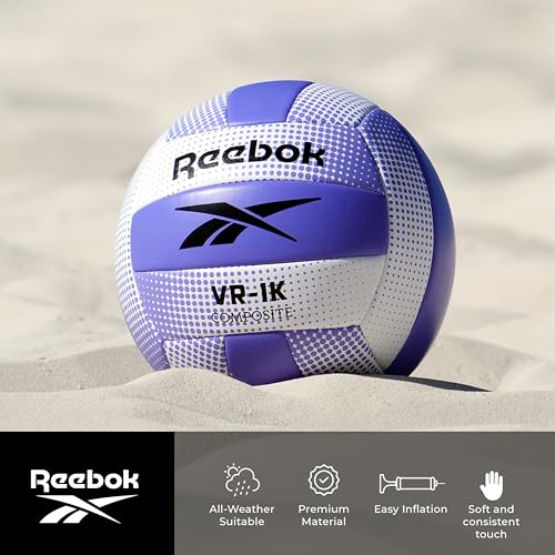Reebok - High-Performance Volleyball, Durable Design for Indoor & Outdoor Play
