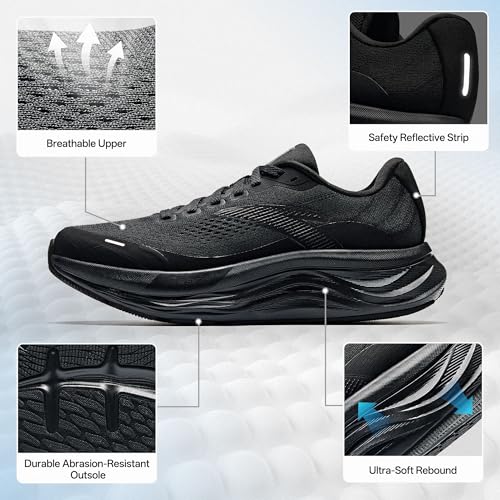 ANTA Women's PG7 Running Shoes Cushioning Comfortable Breathable Athletic Workout Gym Cross Trainer Sports Sneakers