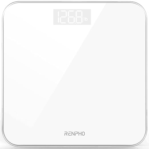 RENPHO Scale for Body Weight, Mechanical Bathroom Weighing Scale, Highly Accurate & Measures Weight up to 400 lb/180kg, Ba...