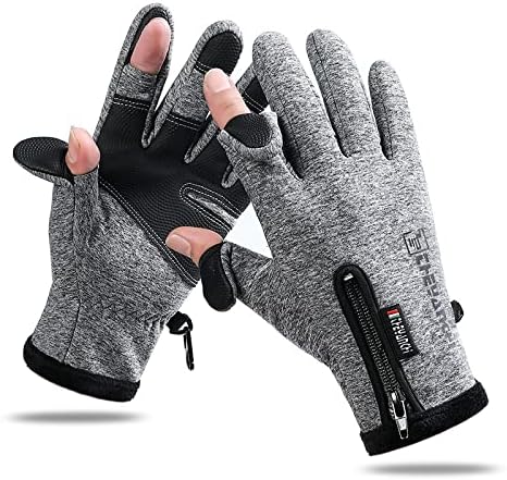 Nonazippy, Mens Winter Gloves Touchscreen Winter Running Gloves Hiking Gloves Cycling Gloves for Men for Cold WeatherandSport