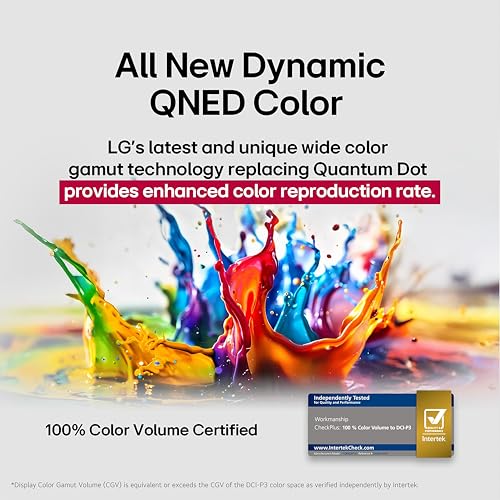 LG 75-Inch Class QNED AI 4K QNED82A Series Smart TV w/AI Sound, HDR10, 4K Super Upscaling, Filmmaker Mode, Wow Orchestra, ...