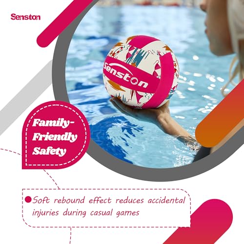 Senston Indoor Volleyball for Home & Beach - The Original Gentle Lightweight Design - Perfect for Beginners and Volleyball...
