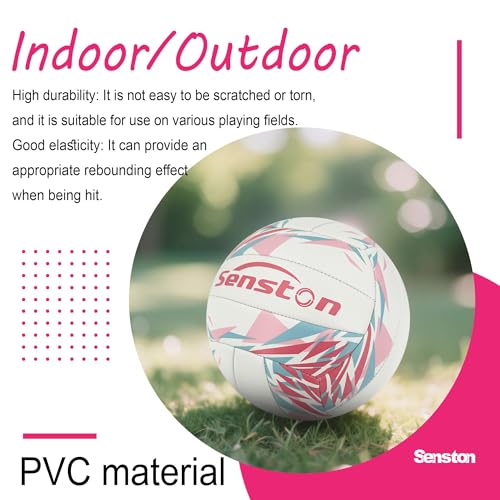 Senston Soft Volleyball Official Size 5 - Beach Volleyball for Indoor/Outdoor Play/Entertainment