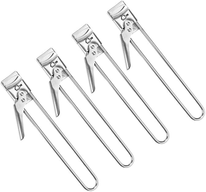 Adjustable Stainless Steel Can Opener,Master Opener Adjustable Jar and Bottle Adjustable Multifunction Stainless Steel Can Jar Lid Gripper Manual Opener for Kitchen Accessories (4)
