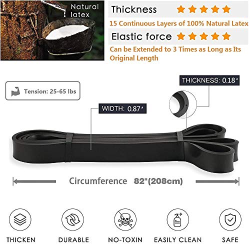 Tifereth Pull-Up Bands - Resistance Bands for Women's Workout - Perfect for Gym & Home
