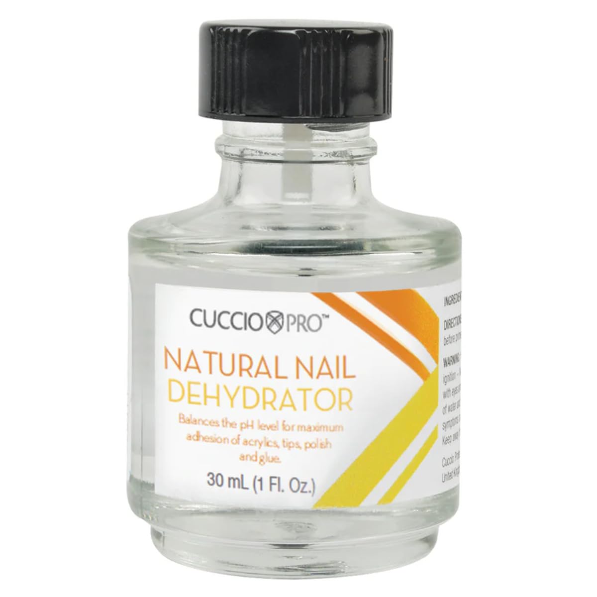 Cuccio Pro Natural Nail Dehydrator 1 oz (30 milliliter) Nail Prep for Acrylic Gel and Dip Powder Applications pH Balancing Moist