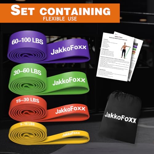 Resistance Bands,Pull Up Bands,Stretching Assist Bands Set for Men & WomenPortable Exercise, Muscle Training,Physical Ther...