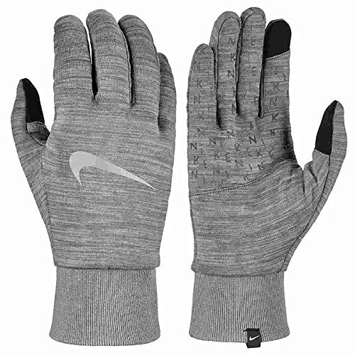 Nike Mens Sphere 3.0 Running Gloves Gray | Silver XL