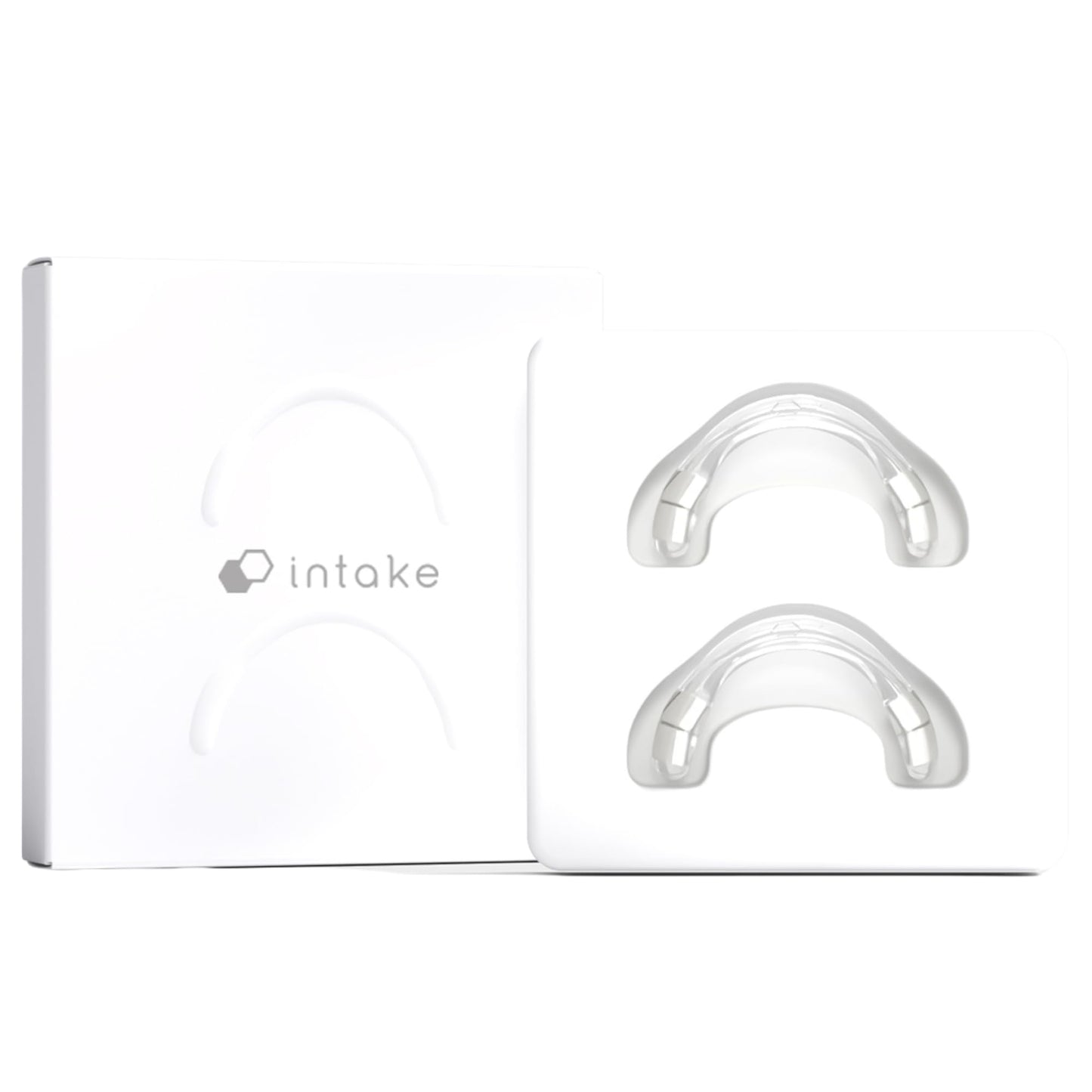 Intake Breathing Extra Intake Bands (Pack of 2), Medium Large (M2), Clear. (Tabs NOT Included)