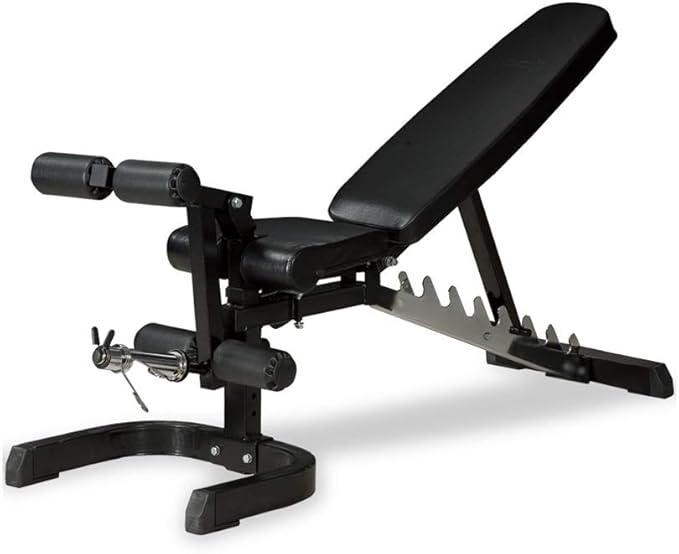 SLGGPJBU Small Dumbbell Adjustable Weight Bench, Professional Exercise Sit Ups Supine Board Multi Function Household Comme...