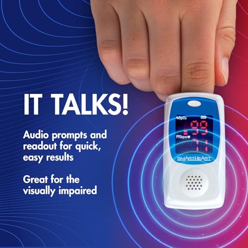 SmartHeart Fingertip Pulse Oximeter 1 Each 11-50L