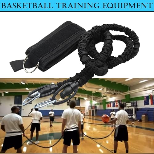 Hxszk Zone Defense Resistance Bands Training Kit - Basketball Defense Bands for Agility, Team Training and Athletic Traini...