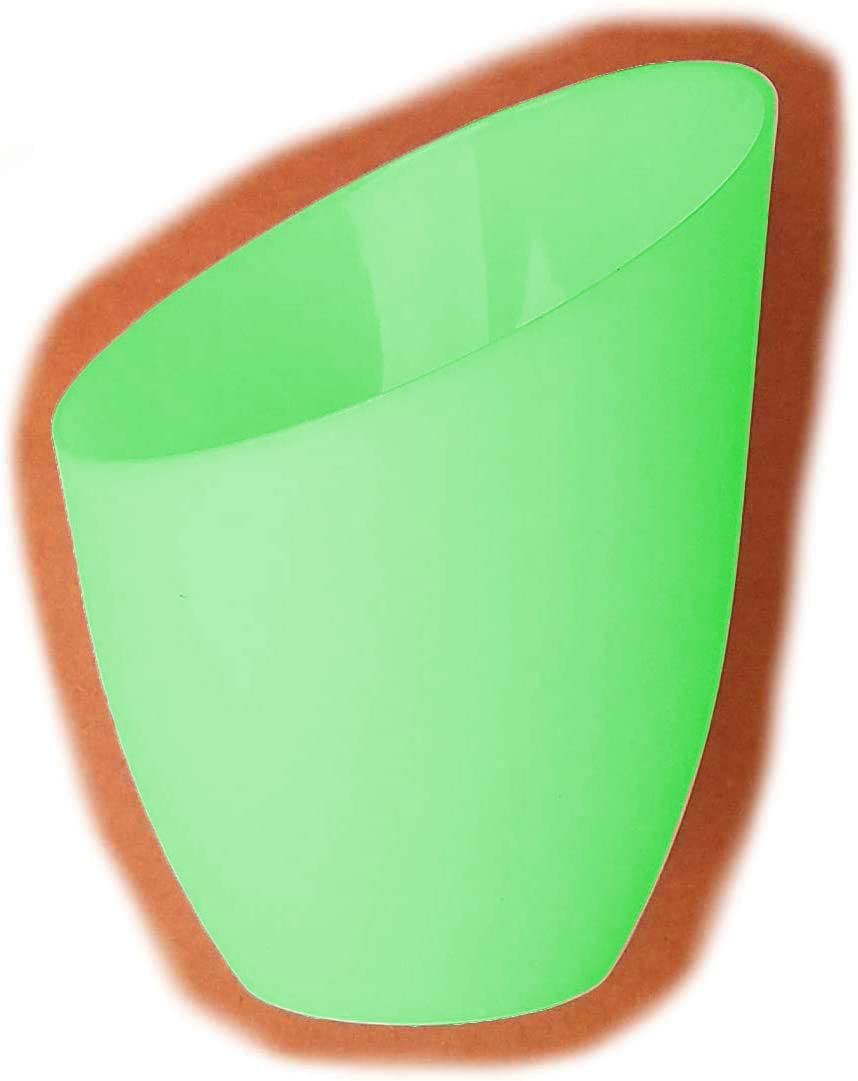 Velouer 2 Pack Plastic Lampshade, 5.7 High, 4.1 Diameter, Green Replacement For Led Floor Lamp