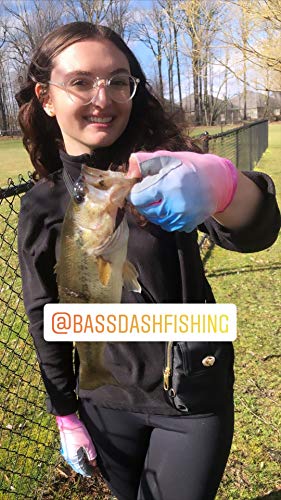 BASSDASH ALTIMATE UPF 50+ Women’s Fishing Gloves UV Sun Protection Fingerless Gloves for Kayaking Paddling Hiking Cycling ...