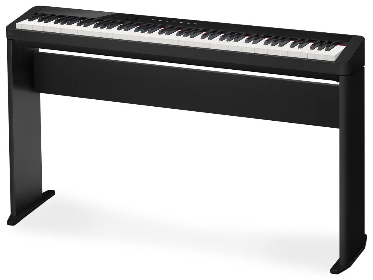 Casio Privia Px-S5000 Digital Piano - Black Bundle With Cs-68 Furniture Stand, Sp-34 Pedal, Bench, Headphones, Piano Book, Onlin