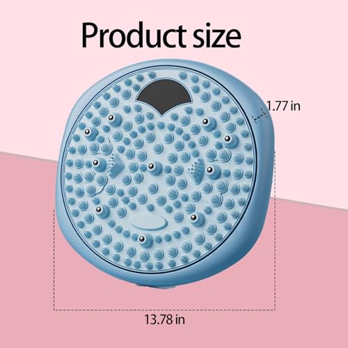 Core Abs Twister Acupressure Plate,Waist Sculptor Foot Mat Massagetwister Board,For Core Ab Exercise - Waist Twisting Disc...