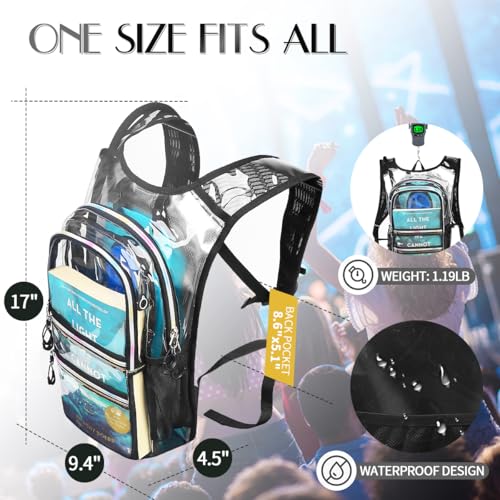 CITCAR Hydration Pack, Water Backpack with 3L Hydration Bladder Lightweight Insulation, Festival Essential, Rave Hydration...