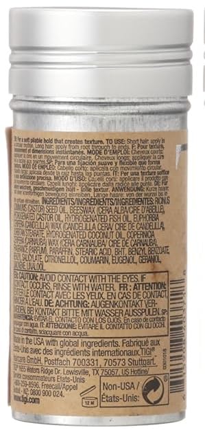 Tigi Bed Head Stick - A Hair Stick For Cool People (Soft Pliable Hold That Creates Texture) 75ml/2.7oz
