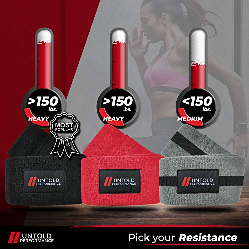 Untold Performance Heavy Resistance Bands - Hip Bands for Working Out, Premium Exercise Bands Resistance, Durable Resistan...