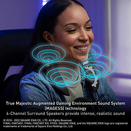 Panasonic SoundSlayer Final Fantasy XIV Online Edition Wearable Gaming Speaker, Lightweight Wired Neck Speaker with Built-...