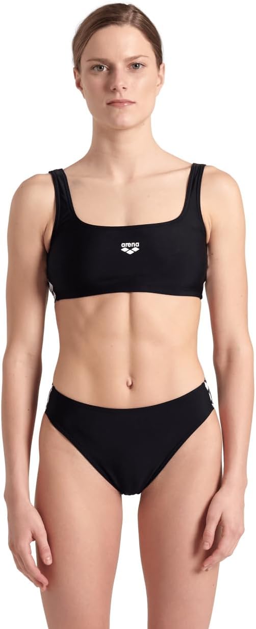 ARENA Feel Women's Icons Solid Bralette Bikini Set Two Piece Pool Bathing Swimsuit