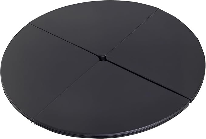 Soozier Pole Dance Mat, 2"T x 5'W Folding Pole Crash Mat for Home, Lightweight and Foldable