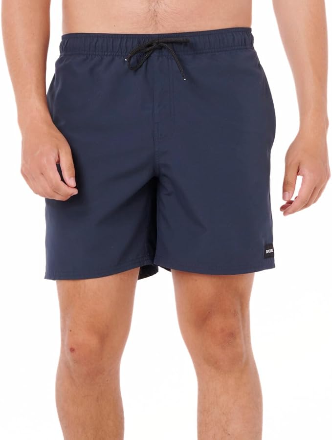 Rip Curl Mens 17" Volley Boardshorts – Elastic Waist Swim Trunks with Fast-Drying Stretch Fabric and Pockets