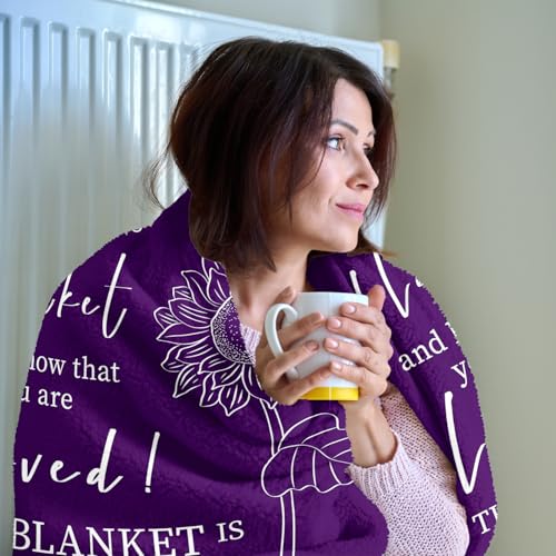 Get Well Gifts for Women After Surgery - Hug Blanket - Thinking of You Gift for Mom Friend Sister - Feel Better Inspiratio...
