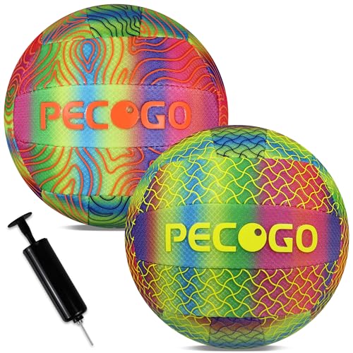 PECOGO Waterproof Volleyball Size 5 - Perfect for Pool, Indoor & Outdoor Games - Durable, Lightweight, and Easy to Use for...