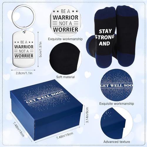 Sieral 5 Pcs Get Well Soon Gifts for Men Cancer and Chemotherapy Care Gifts Post Operative Recovery Gifts for Men