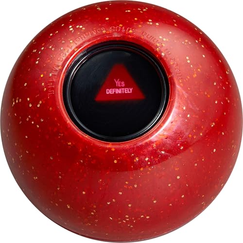 Mattel Games Magic 8 Ball Mattel 80th Anniversary Edition Novelty Game for Kids, Fortune-Telling Toy for Family Nights, Ga...