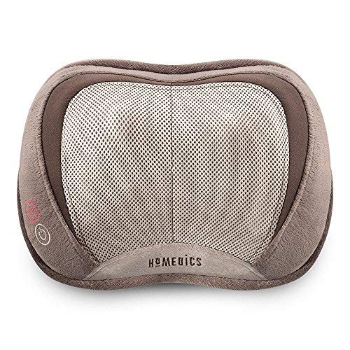 HoMedics 3D Full Body Shiatsu & Vibration Massage and Heat Pillow for Neck, Upper Back and Lumbar