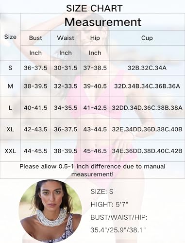 AI'MAGE Bikini Set for Women Two Piece High Waisted Swimsuits 2025 V Neck Bathing Suit Back Self Tie Straps Swimmear S-XXL