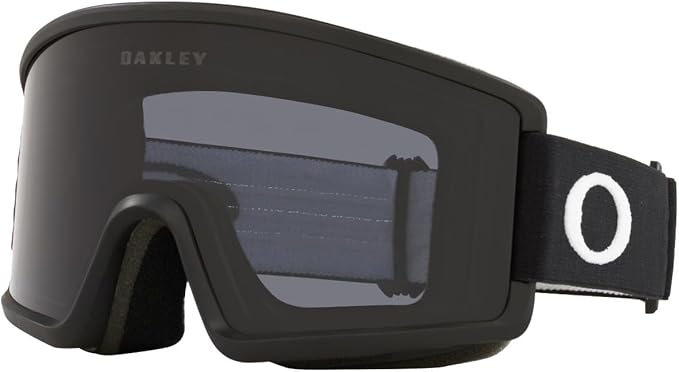 Oakley Target Line M Snow Goggles Matte Black with Grey Lens