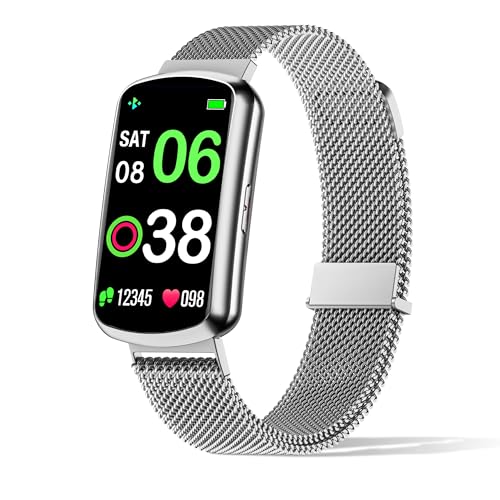 Health Fitness Tracker with 24/7 Heart Rate, Smart Watch with Blood Pressure and Blood Oxygen Monitor, Bulit-in 120+ Sport...