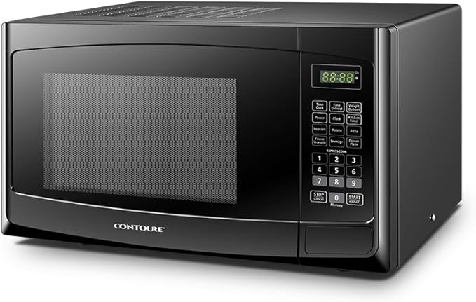 RV Built-In Microwave Oven | Perfect RV Replacement | 900W Power, 10 Power Levels | Easy-Clean Interior | LED Display | Quick-Cook Settings | RV-980B