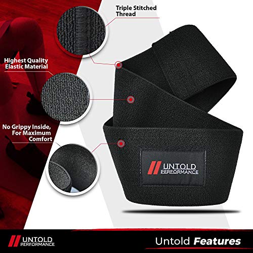 Untold Performance Heavy Resistance Bands - Hip Bands for Working Out, Premium Exercise Bands Resistance, Durable Resistan...