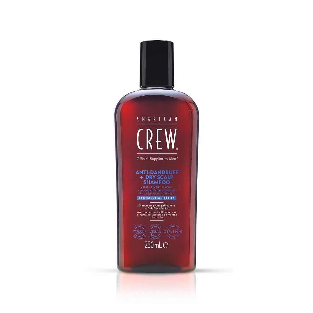 American Crew Men's Shampoo, Anti-Dandruff Shampoo, 8.45 Fl Oz