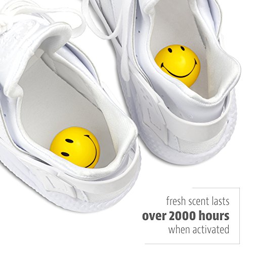 Sneaker Balls Odor-Fighting Shoe Fresheners, Eliminates Unpleasant Smells, Perfect For Sneakers, Gym Bags, Gear Bags, Draw...