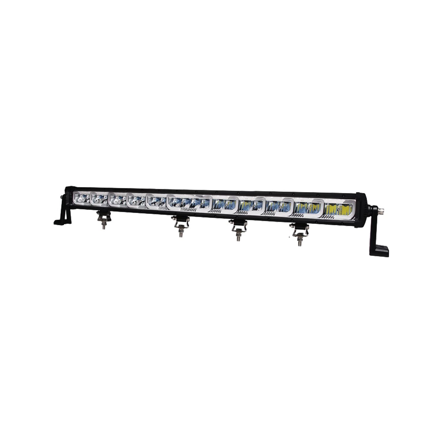 TrailFX LED Light Bar - 32 Inch, 192W, 17,280 Lumens, OSRAM Chips, Clear, Model 32SRSAUX, with Wiring Harness & Brackets